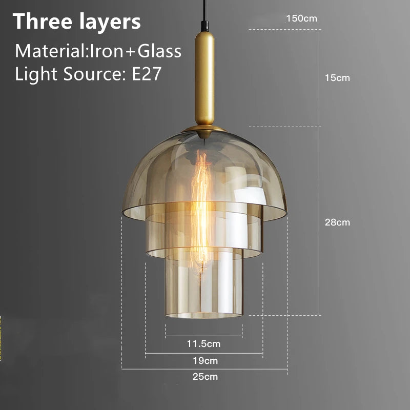 Doma - Luminaires Suspendus en Dôme Modernes | Éclairage pendant contemporain avec câble ajustable