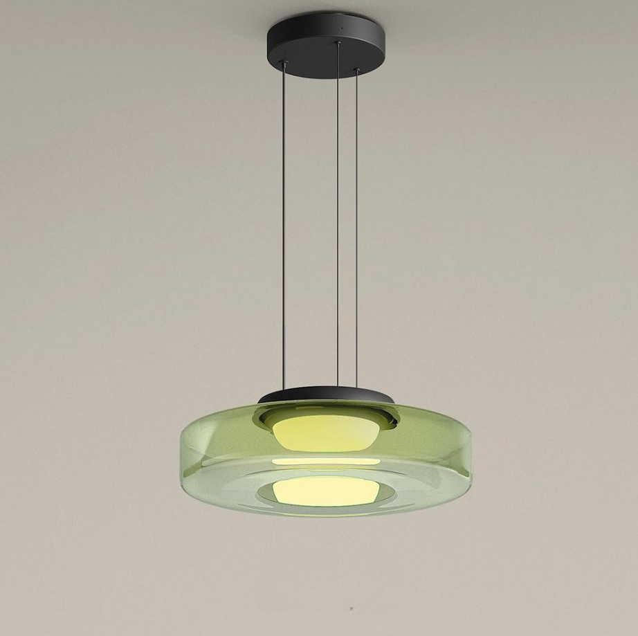 Clario - Suspensions en Verre Modernes | Lampes LED réglables pour intérieurs contemporains