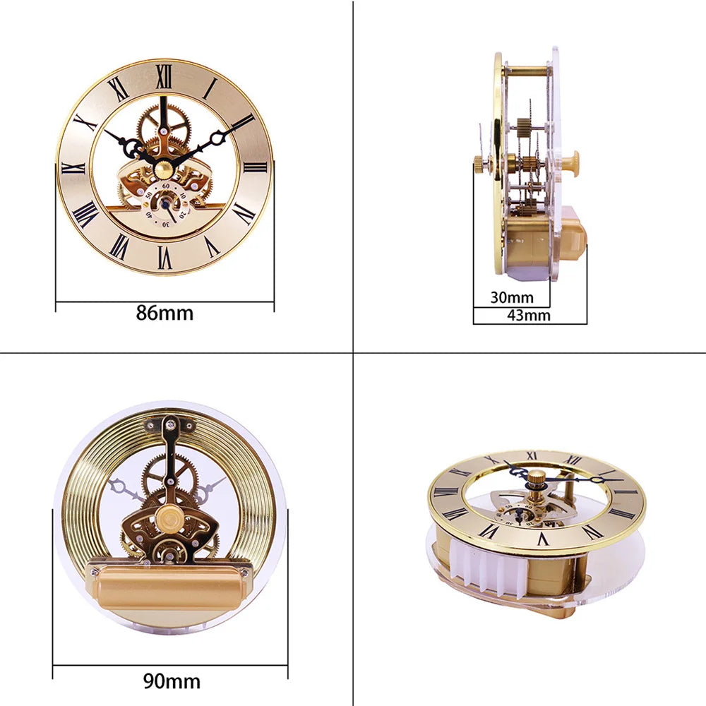 RomanDial - Élément d'Horloge Exquis | Élégance intemporelle avec chiffres romains