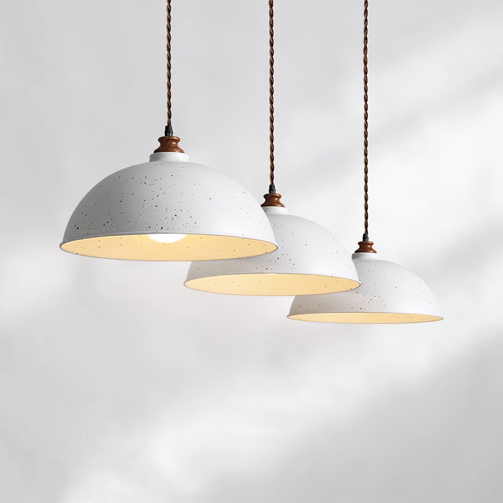LineaForge - Luminaires Suspendus Modernes | Éclairage en fer forgé blanc à hauteur réglable