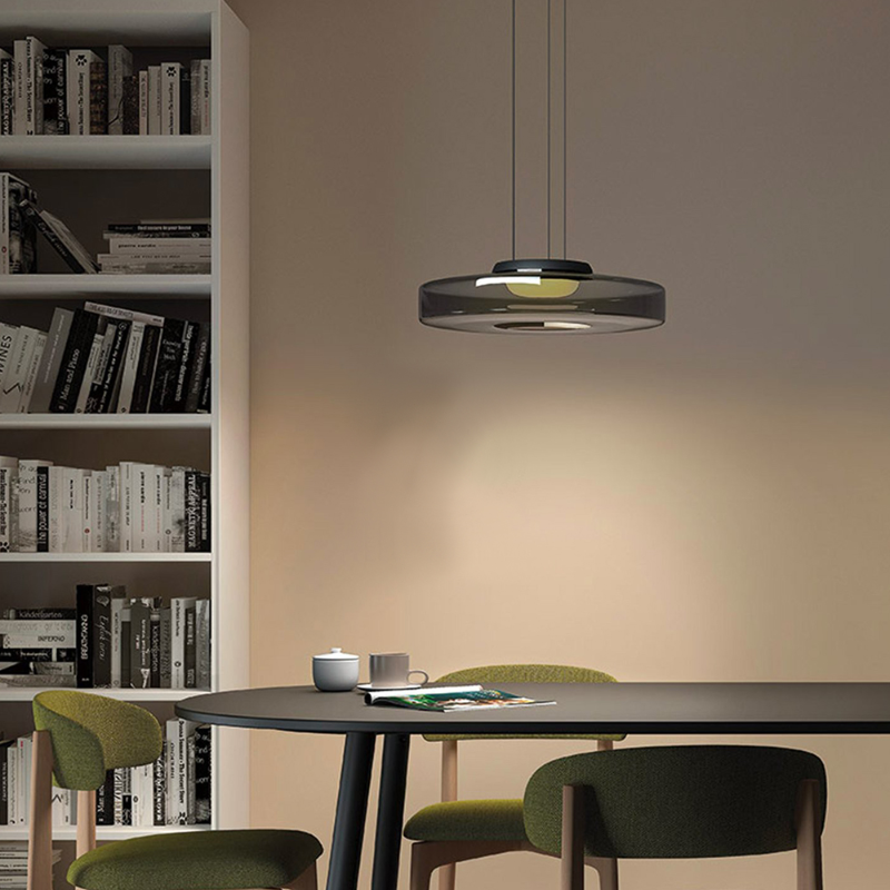 Clario - Suspensions en Verre Modernes | Lampes LED réglables pour intérieurs contemporains