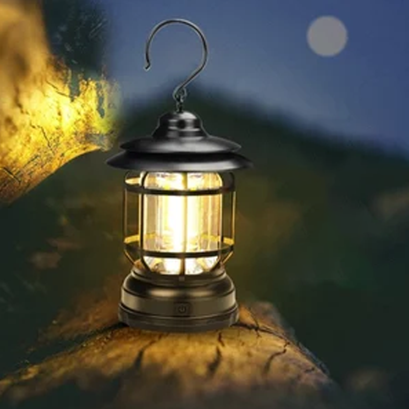 Lampe portable rétro | Éclairage inspiré du vintage pour intérieurs élégants