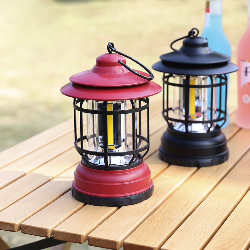 Lampe portable rétro | Éclairage inspiré du vintage pour intérieurs élégants
