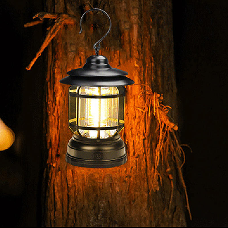 Lampe portable rétro | Éclairage inspiré du vintage pour intérieurs élégants
