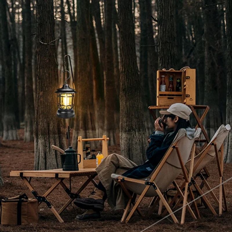 Lampe portable rétro | Éclairage inspiré du vintage pour intérieurs élégants