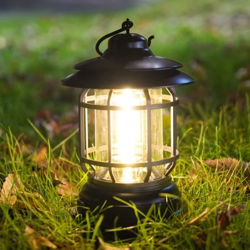 Lampe portable rétro | Éclairage inspiré du vintage pour intérieurs élégants