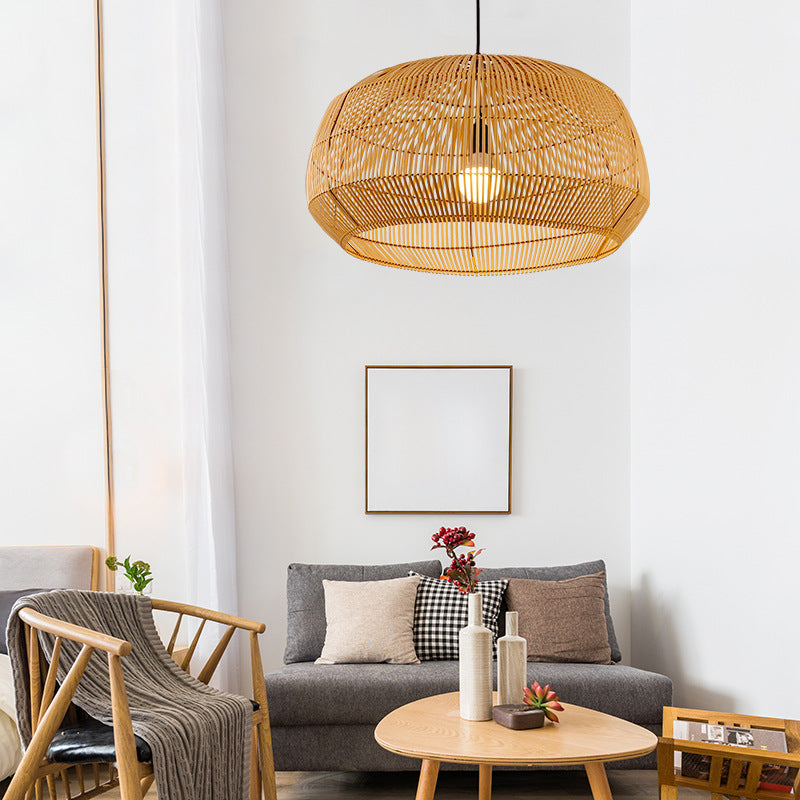 Bambooria - Luminaires Suspendus en Rotin | Éclairage contemporain en bambou naturel fait main