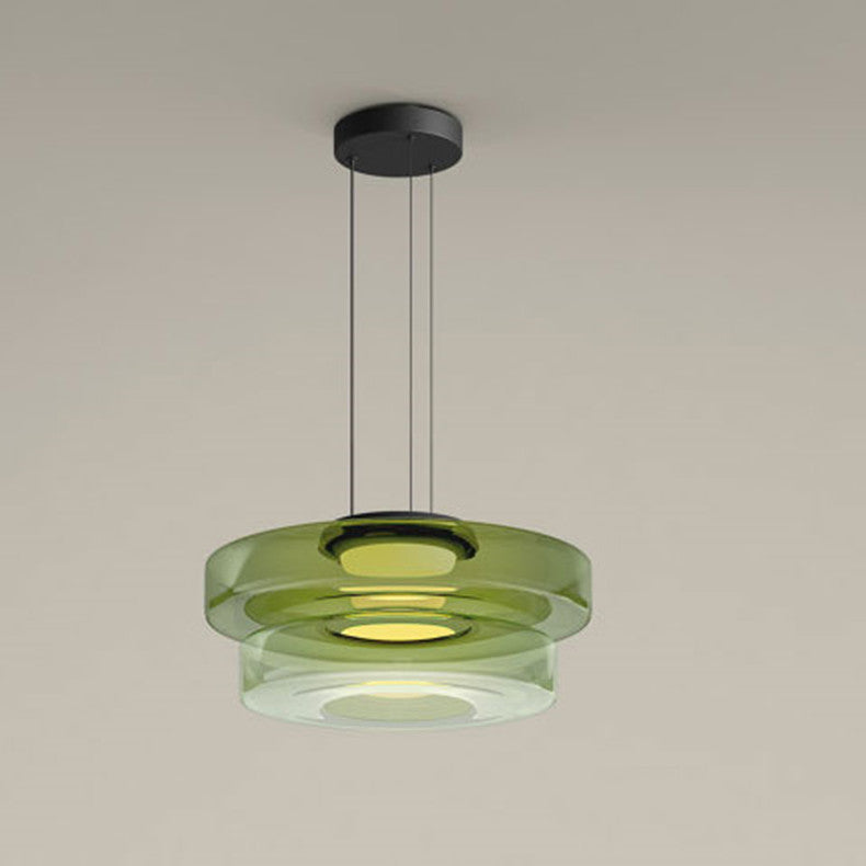Clario - Suspensions en Verre Modernes | Lampes LED réglables pour intérieurs contemporains