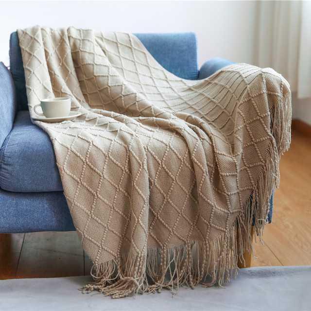 Couverture en Tricot Monarch | Légère, Douce, Confort Expertement Conçue