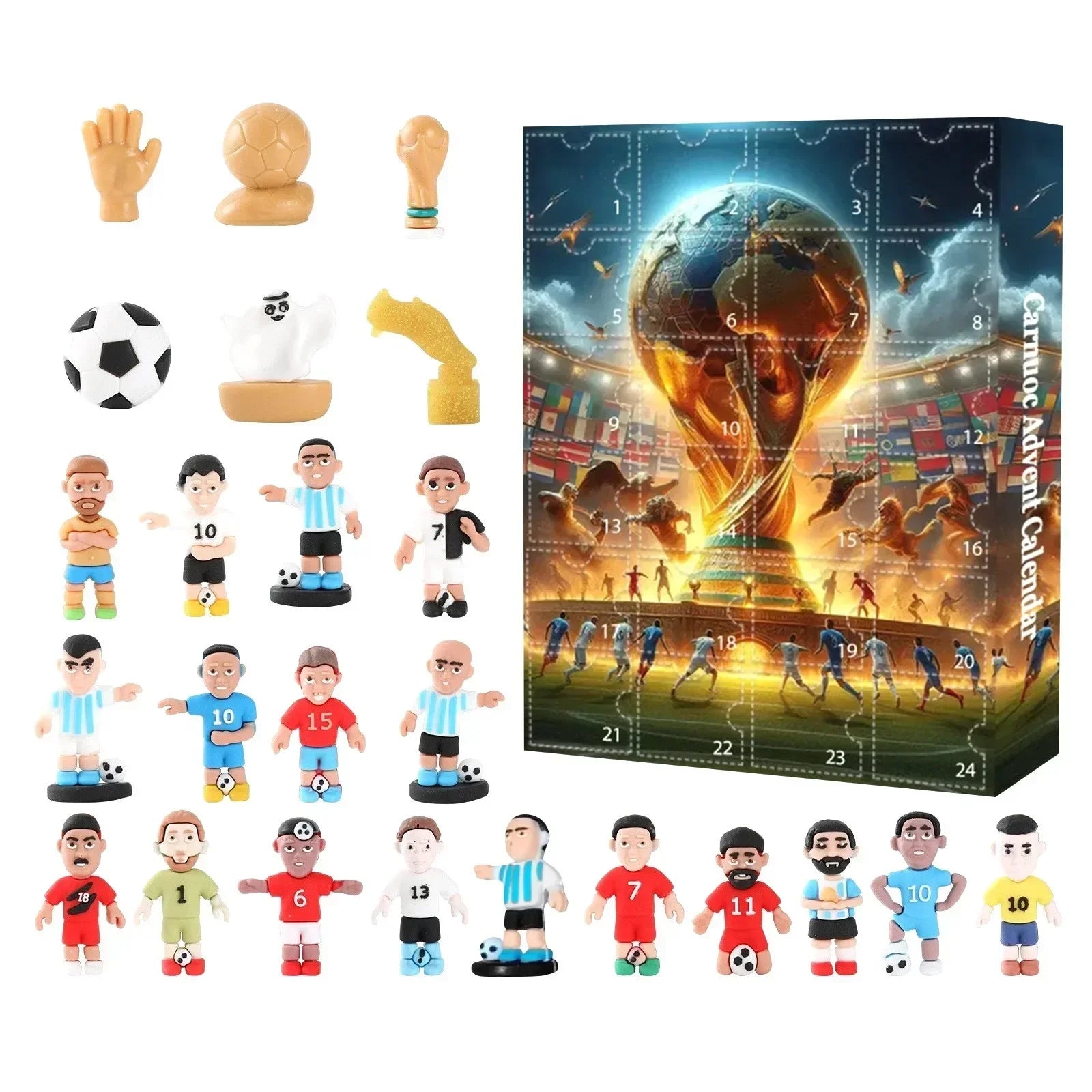 Calendrier de l'Avent football pour enfants | Compte à rebours créatif 2