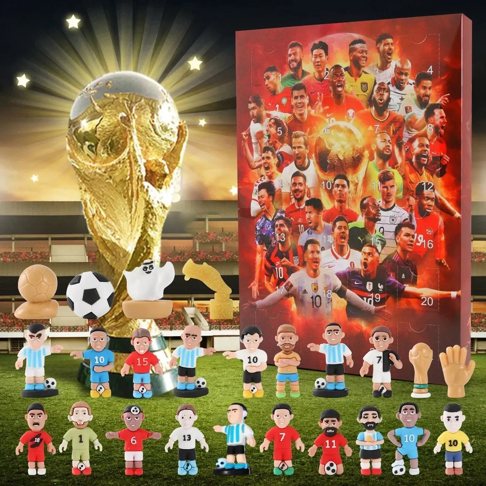 Calendrier de l'Avent football pour enfants | Compte à rebours créatif 5
