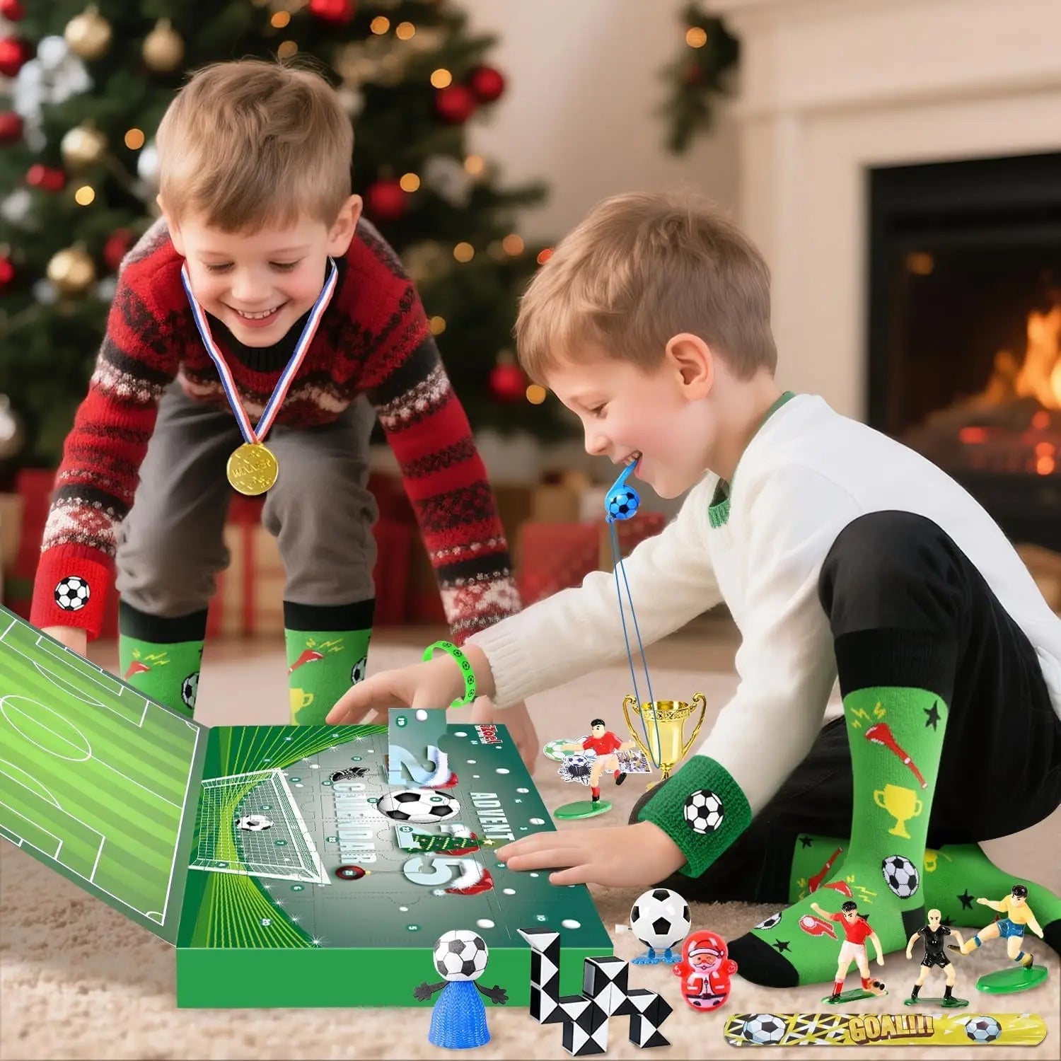 Calendrier de l'Avent football pour enfants | GIF captivant 2