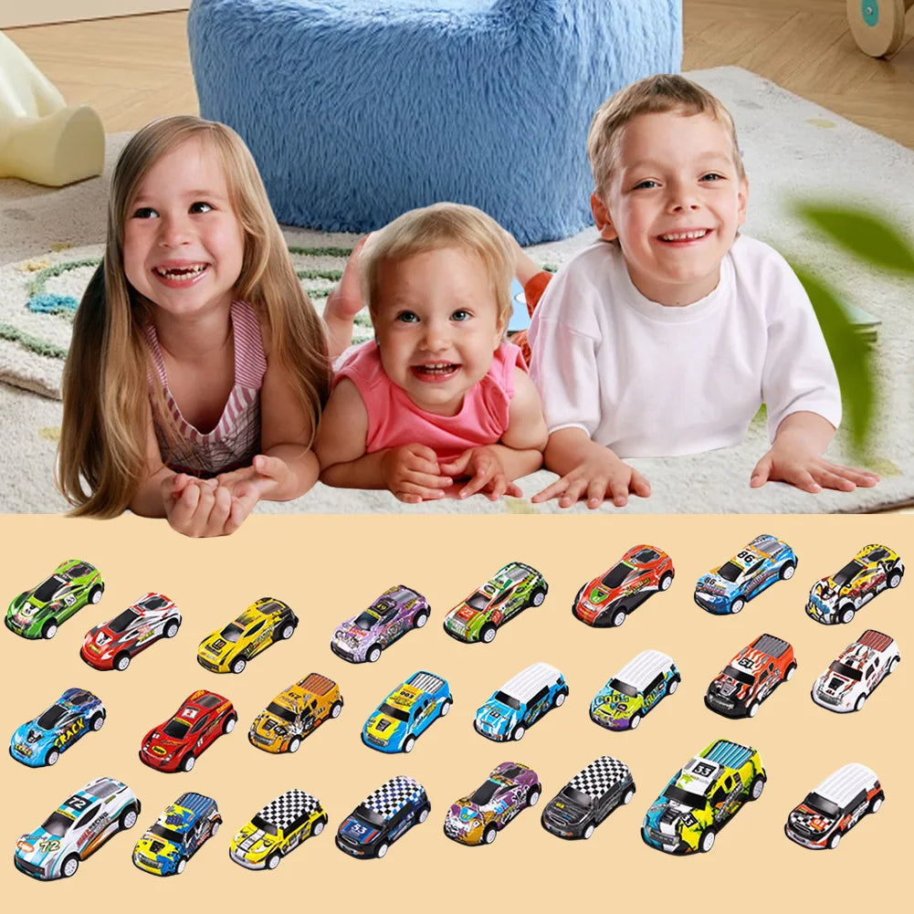 Calendrier de l'Avent pour enfants | 24 petites voitures 2