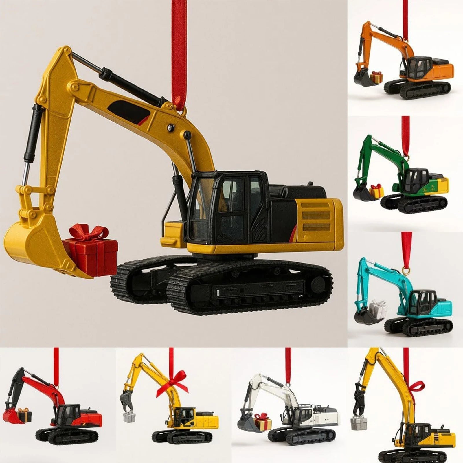 Calendrier de l'Avent pour enfants | Décorations de véhicules de chantier 3