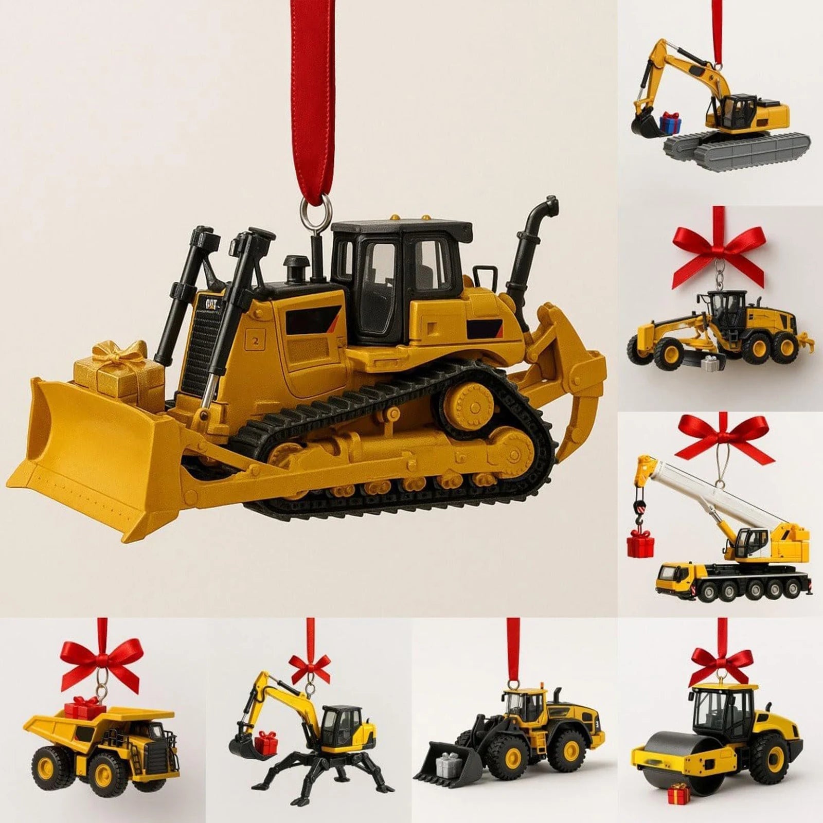 Calendrier de l'Avent pour enfants | Décorations de véhicules de chantier 4