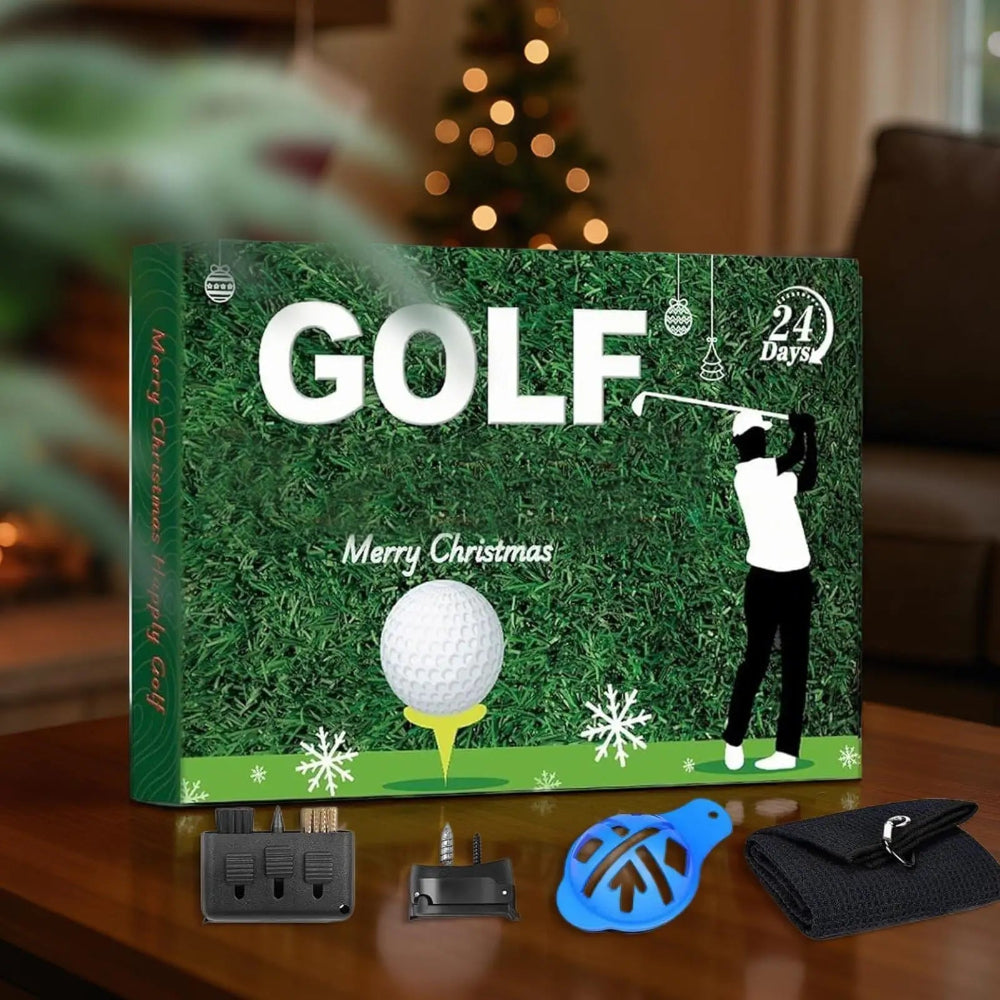 Calendrier de l'Avent pour les amateurs de golf | Accessoires de golf quotidiens | Interactif 2