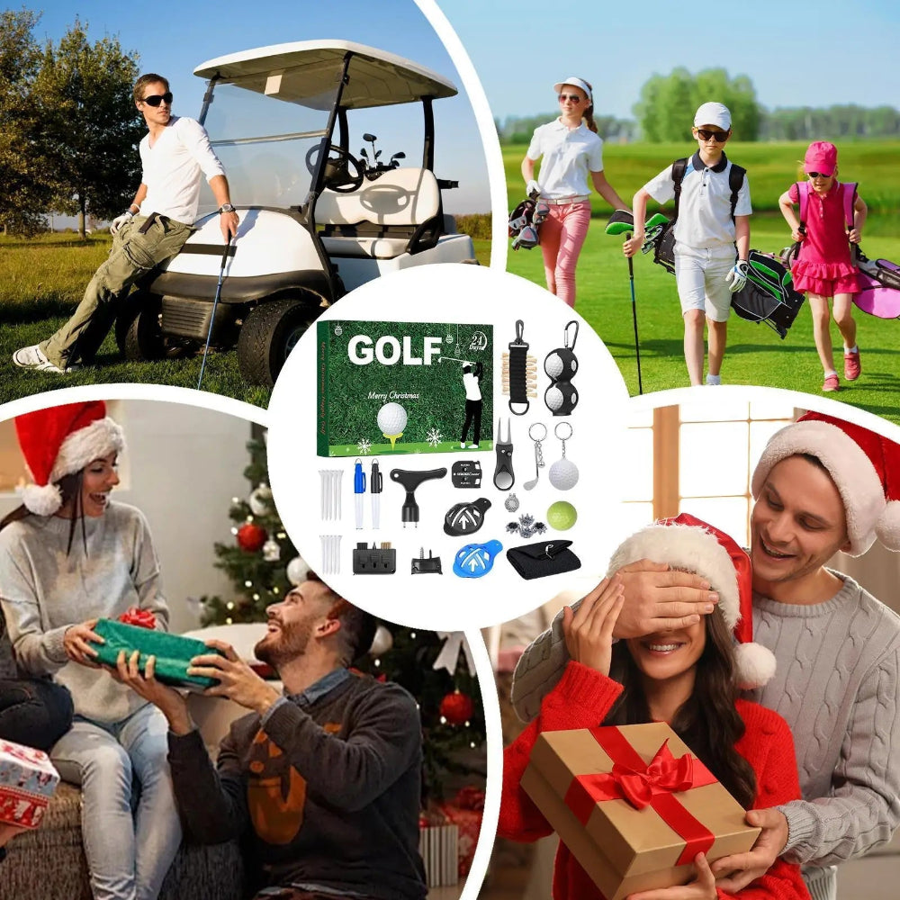 Calendrier de l'Avent pour les amateurs de golf | Accessoires de golf quotidiens | Interactif 4