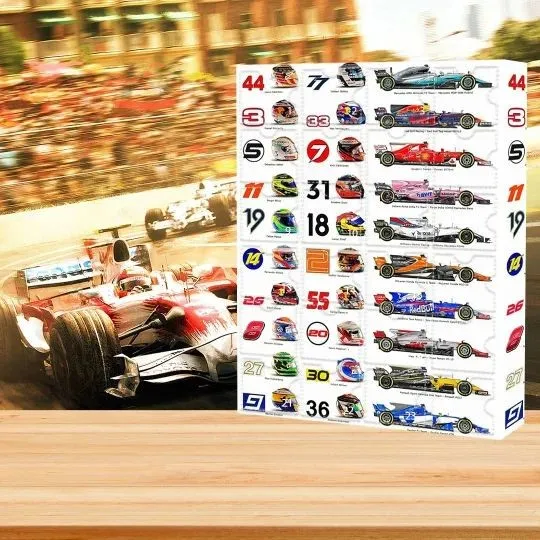 Calendrier de l'Avent pour les fans de F1 | Édition collector 2