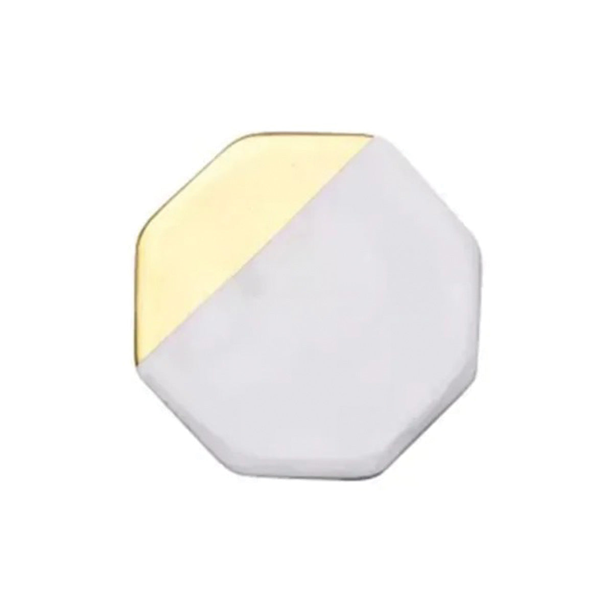 IvoraHome - Ensemble de Sous-Verres | Élégance en marbre ivoire pour votre intérieur