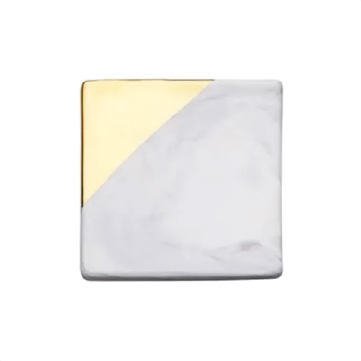 IvoraHome - Ensemble de Sous-Verres | Élégance en marbre ivoire pour votre intérieur