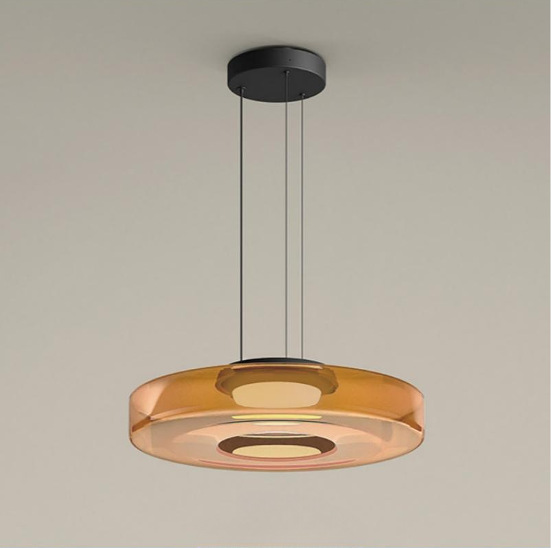 Clario - Suspensions en Verre Modernes | Lampes LED réglables pour intérieurs contemporains