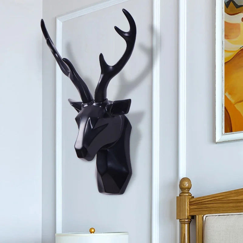 MajesticStag - Statue 3D de tête de cerf