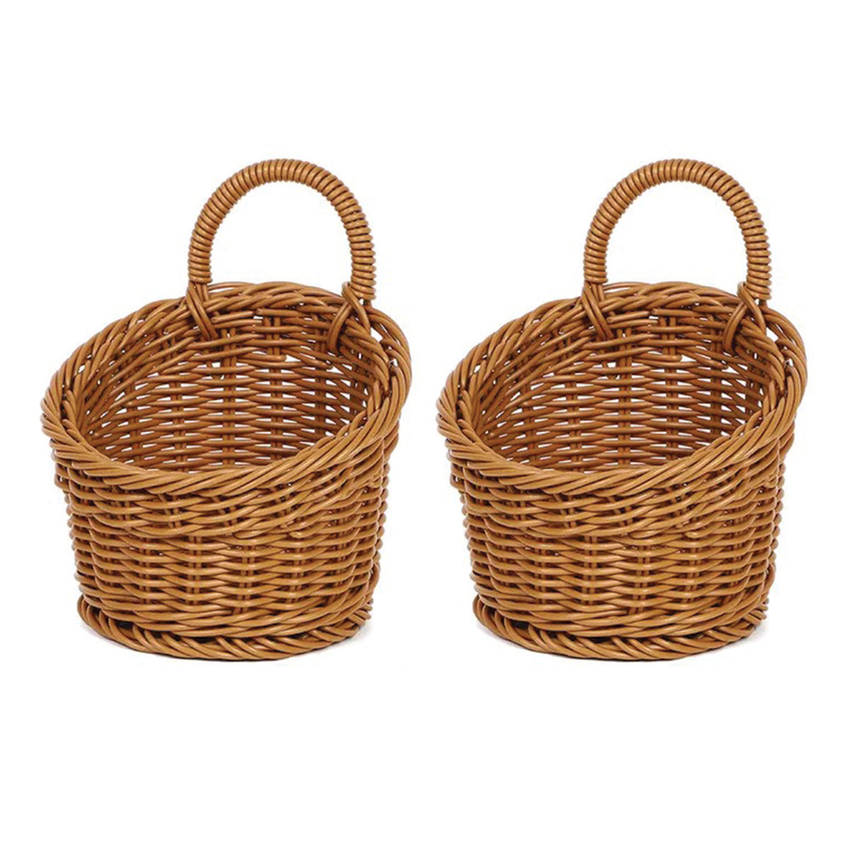 Paniers suspendus tissés à la main | Solutions de stockage artisanales