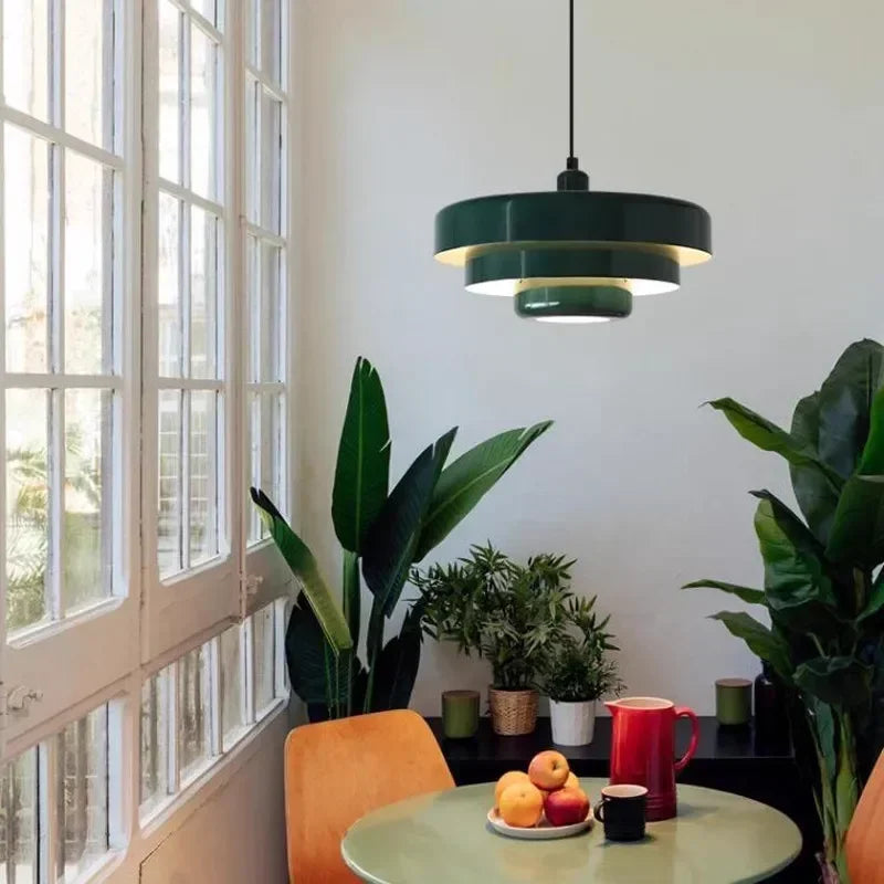 Carbona - Suspension Moderne en Acier au Carbone | Éclairage design avec source E27