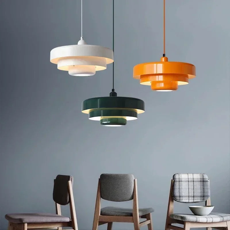 Carbona - Suspension Moderne en Acier au Carbone | Éclairage design avec source E27