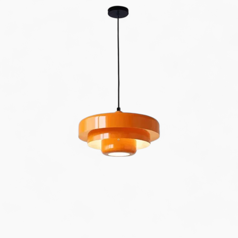 Carbona - Suspension Moderne en Acier au Carbone | Éclairage design avec source E27