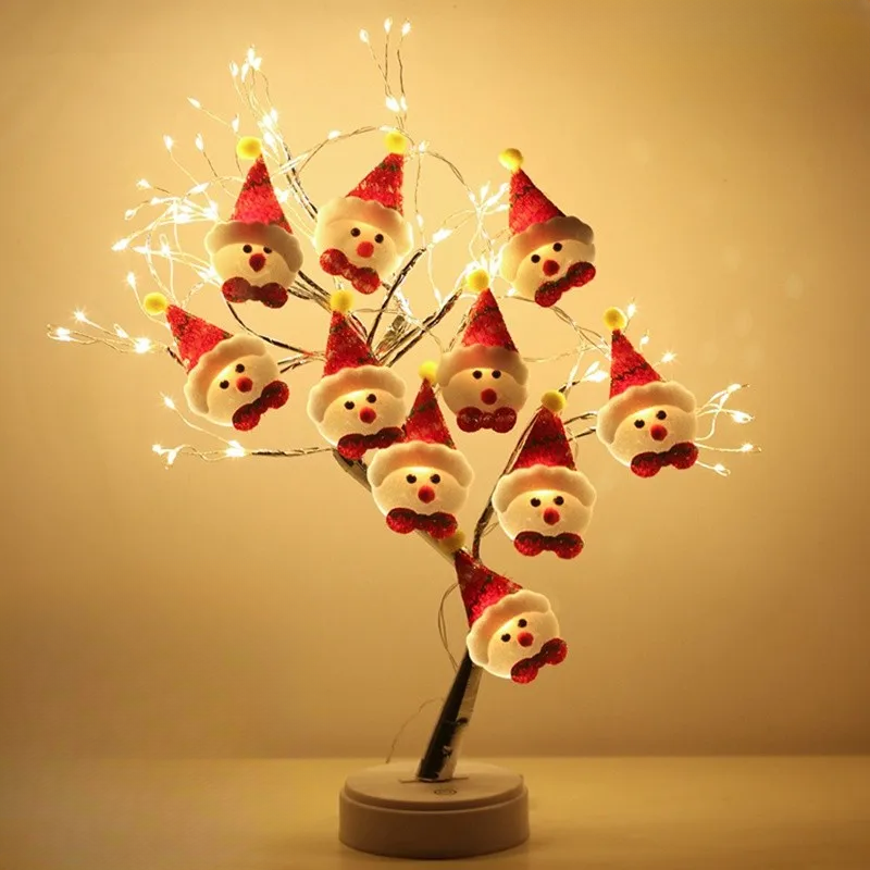 Guirlande lumineuse de Noël SnowmanGlow