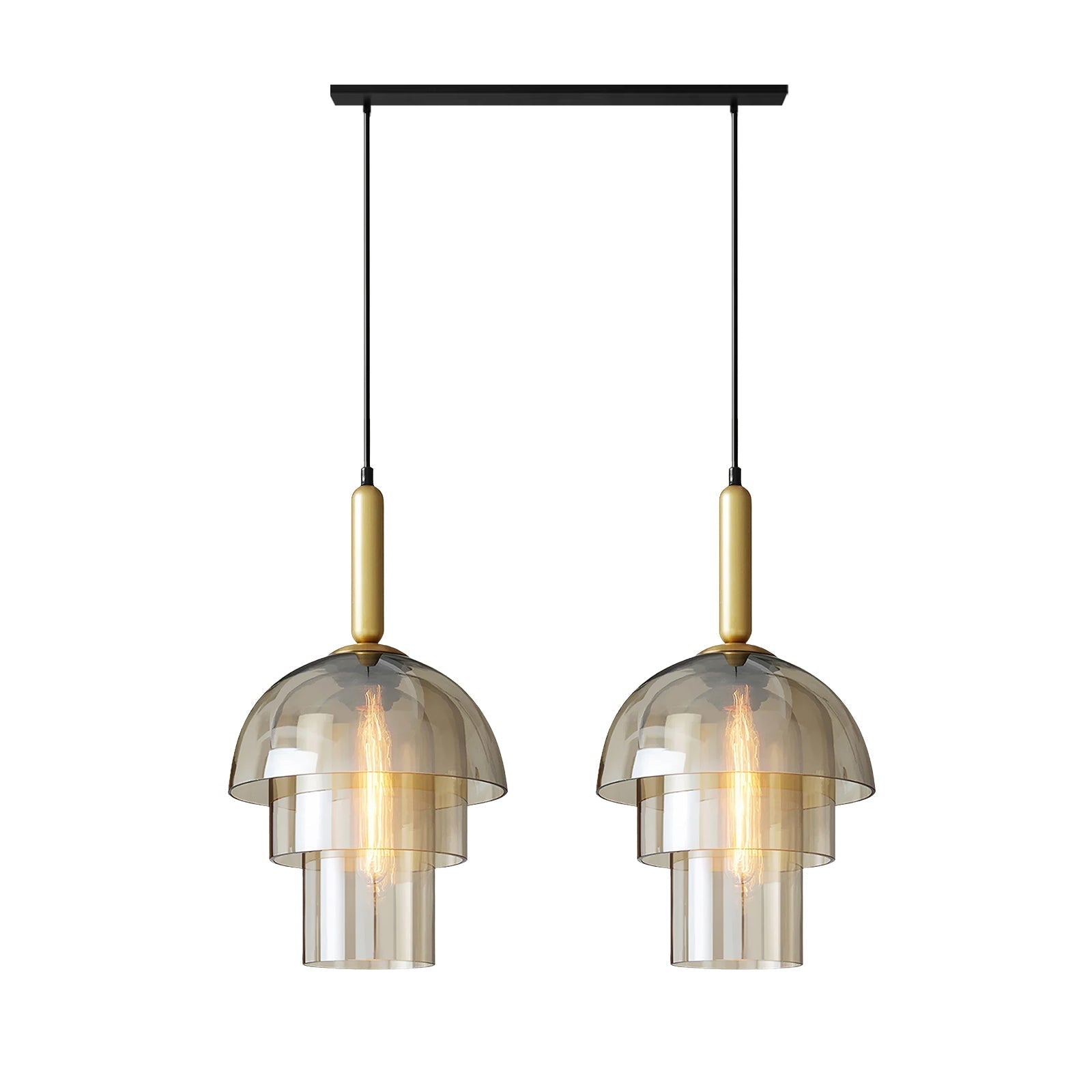 Doma - Luminaires Suspendus en Dôme Modernes | Éclairage pendant contemporain avec câble ajustable