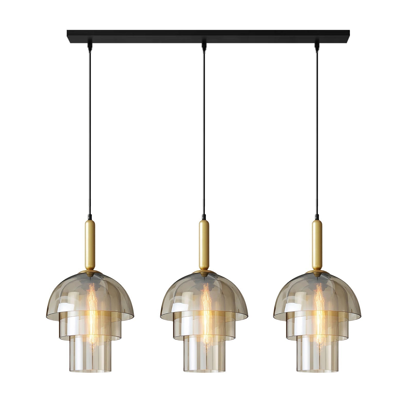 Doma - Luminaires Suspendus en Dôme Modernes | Éclairage pendant contemporain avec câble ajustable