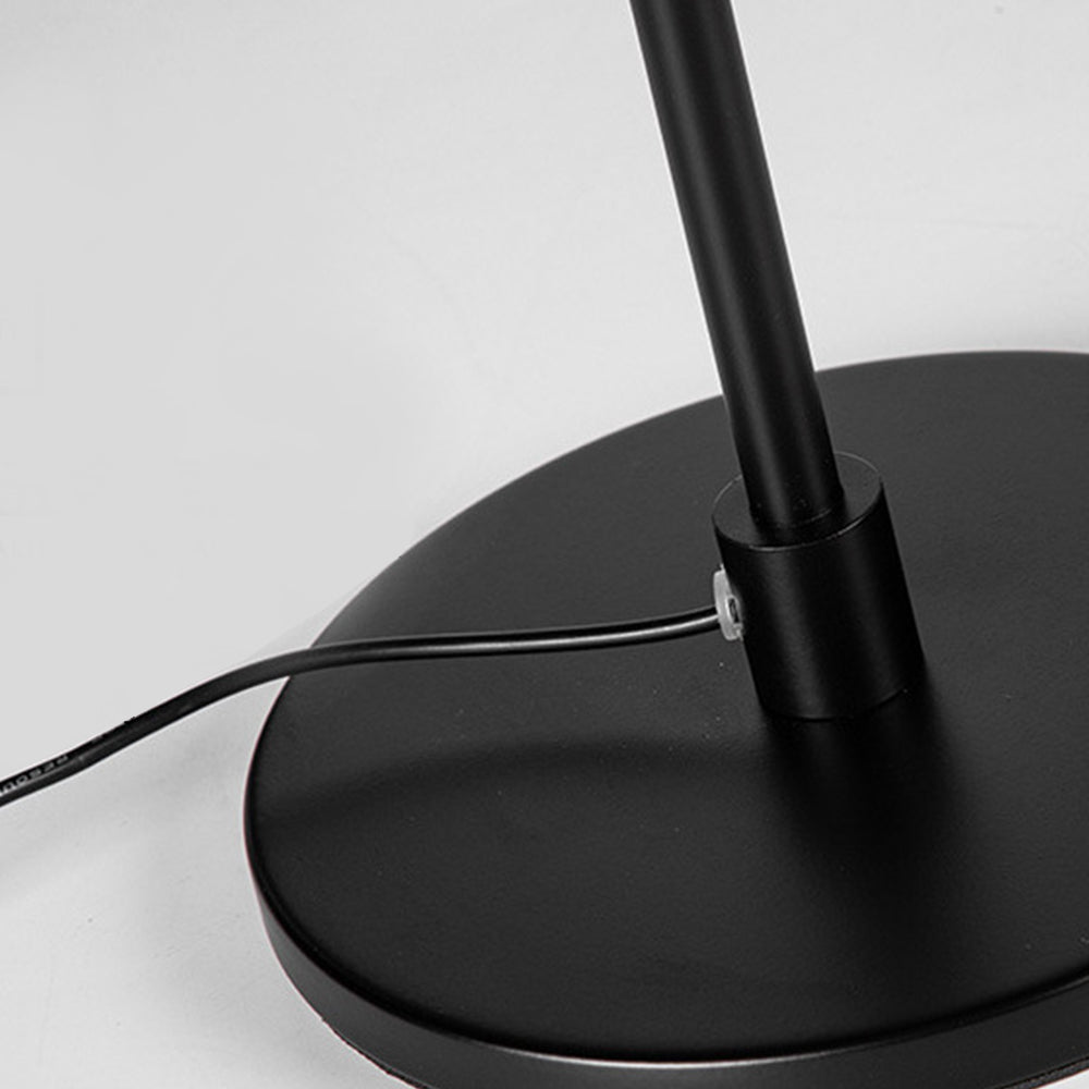 Lampe en verre nordique élégante | Lumière de table moderne pour table de chevet