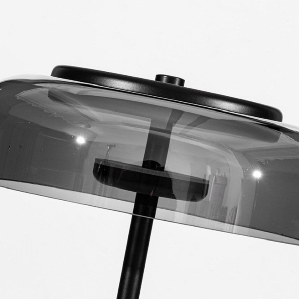 Lampe en verre nordique élégante | Lumière de table moderne pour table de chevet