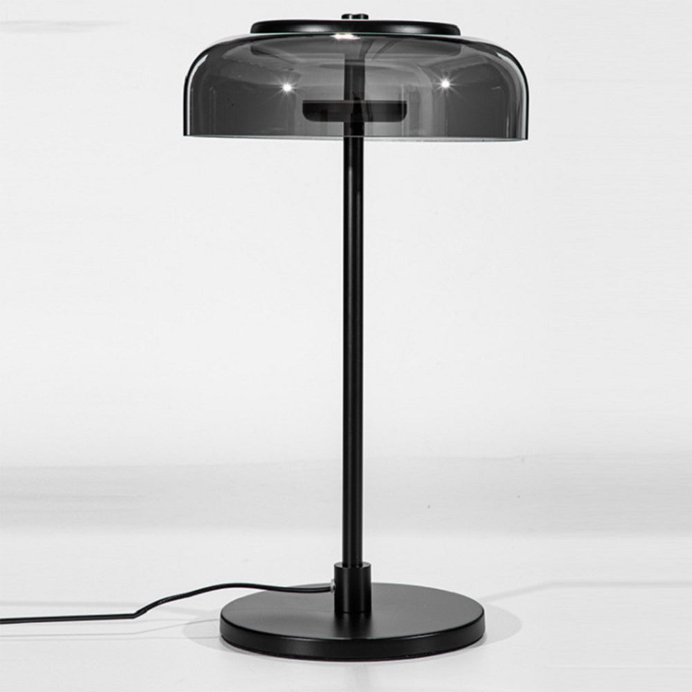 Lampe en verre nordique élégante | Lumière de table moderne pour table de chevet