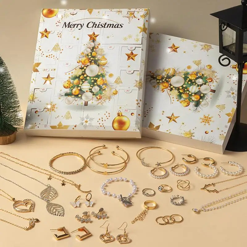 Parure de bijoux pour filles | Colliers et bagues festifs 2
