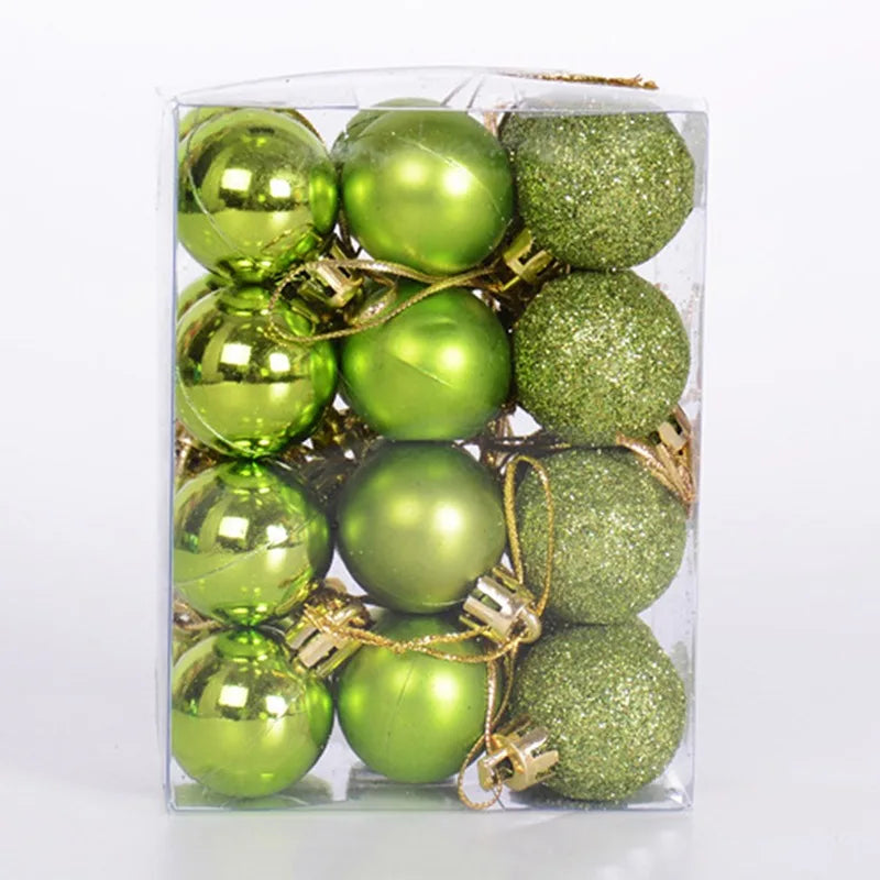 Boules Étincelantes | Ornements de Sapin de Noël à Suspendre