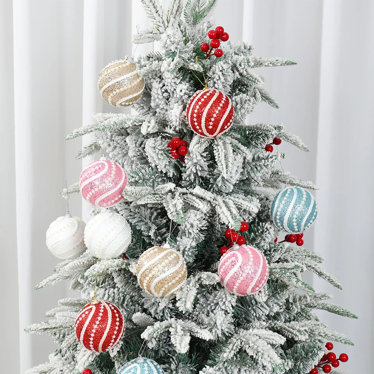 PearlXmas | Élégant ornement de sapin de Noël