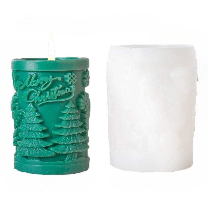 JoyMold – Moule Cylindrique Élégant de Noël