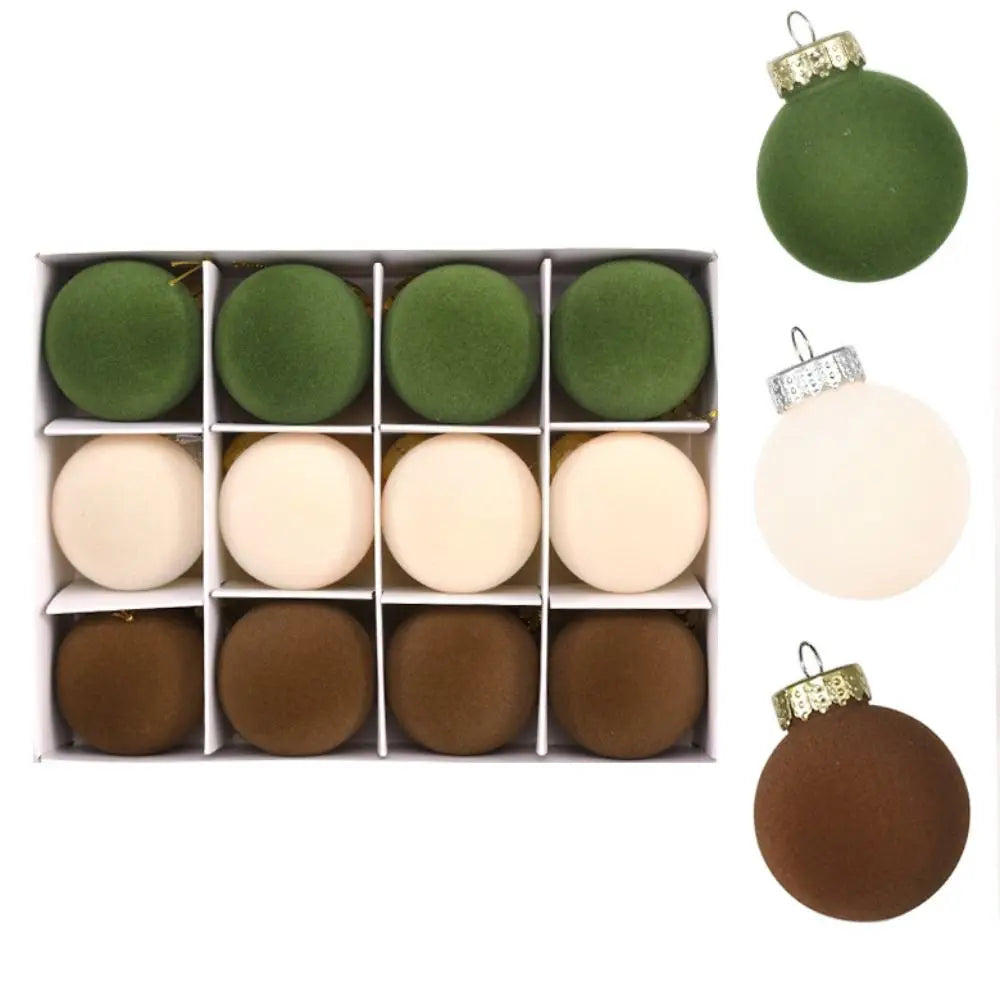 Ornements de Noël en velours VelvetFestive