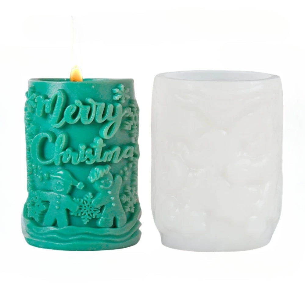 JoyMold – Moule Cylindrique Élégant de Noël