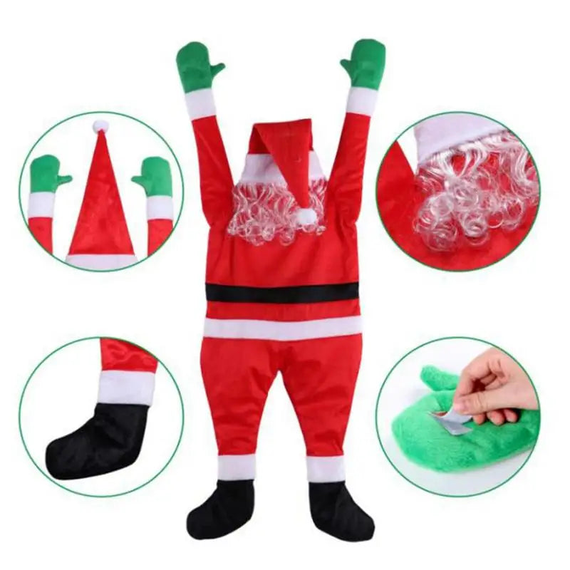 RooftopJourney | Ornamental Santa Claus Suspendu