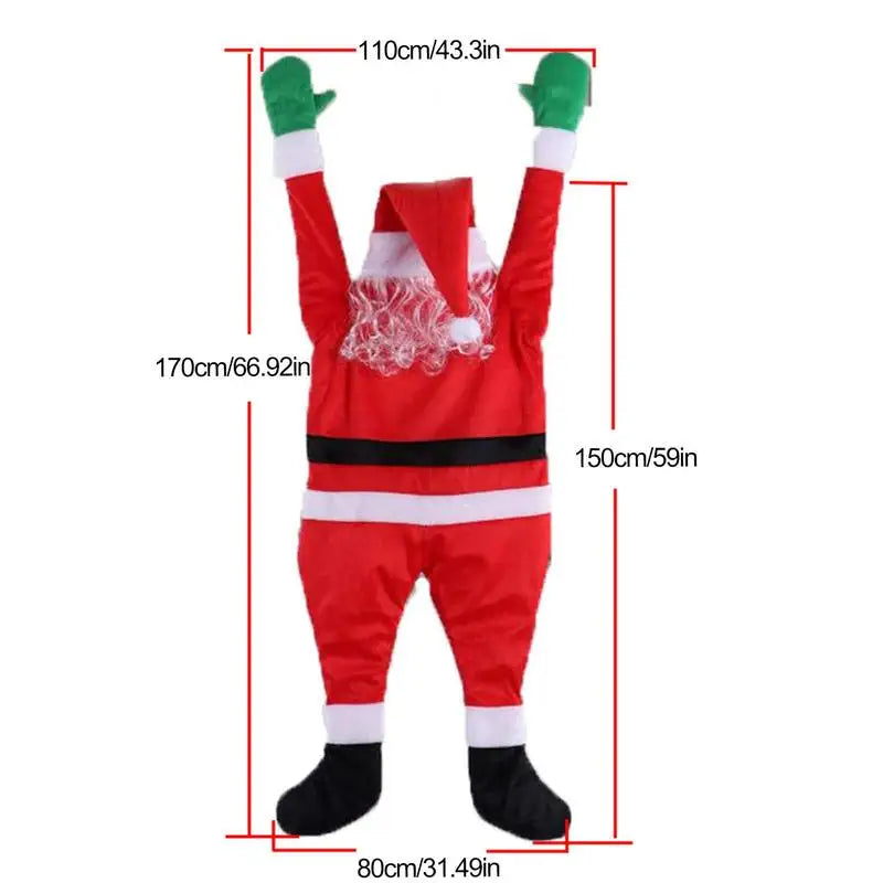 RooftopJourney | Ornamental Santa Claus Suspendu