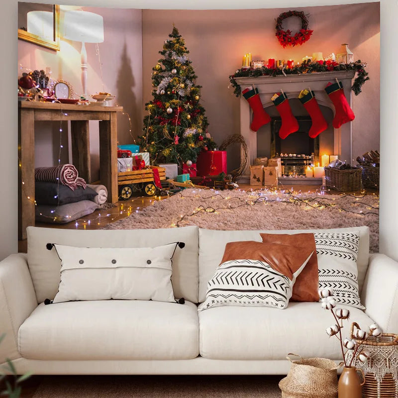 FestiveScape | Tapisserie de Noël Grande