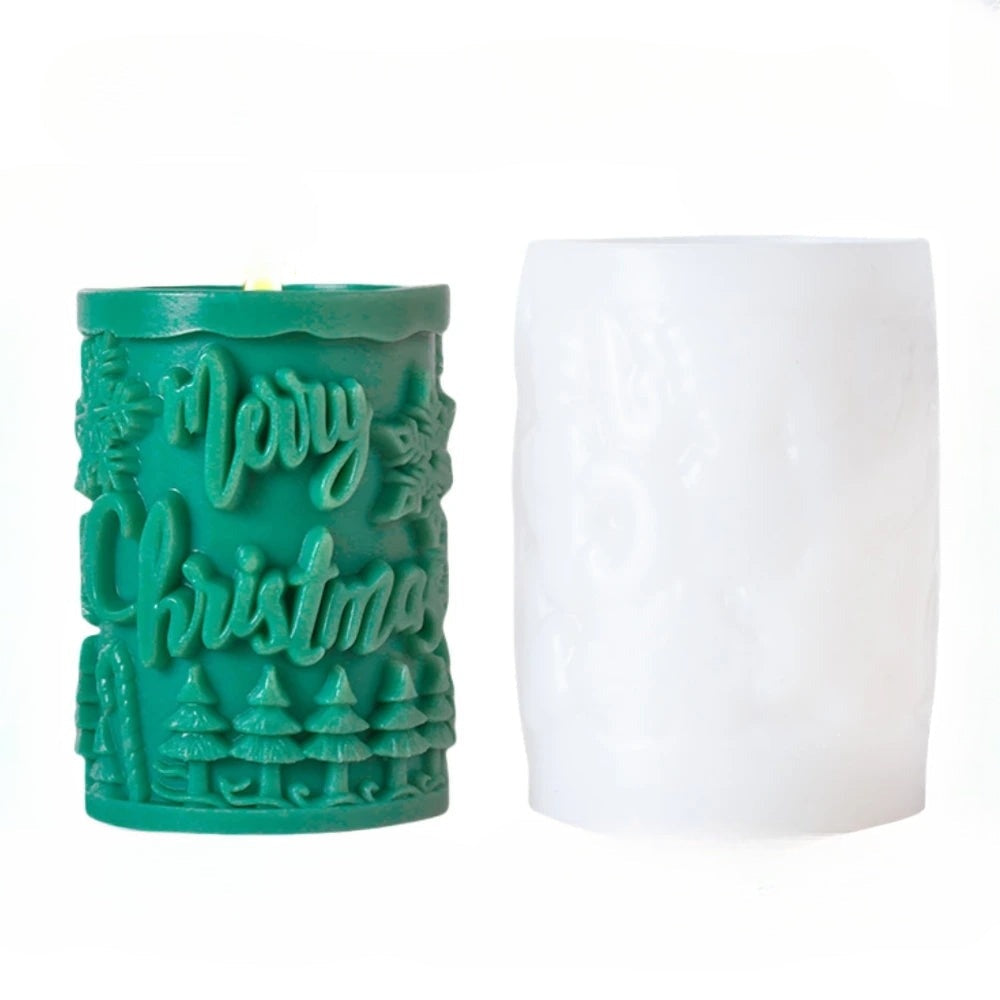 JoyMold – Moule Cylindrique Élégant de Noël