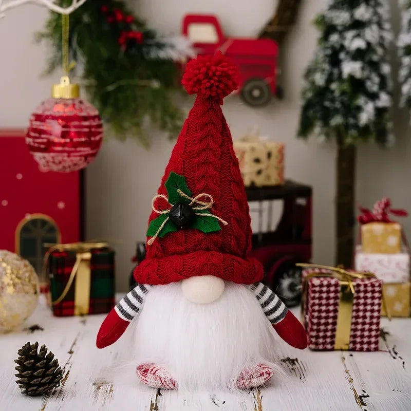 Gnome de Noël - Décoration lumineuse de Noël pour la maison