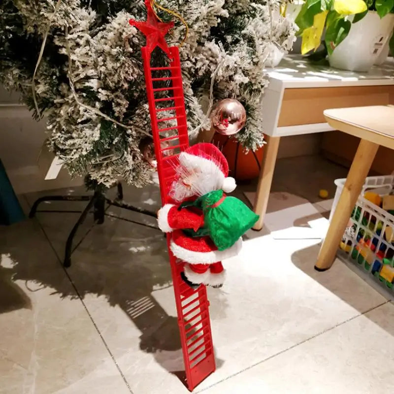 Ornement de échelle musical de Santa