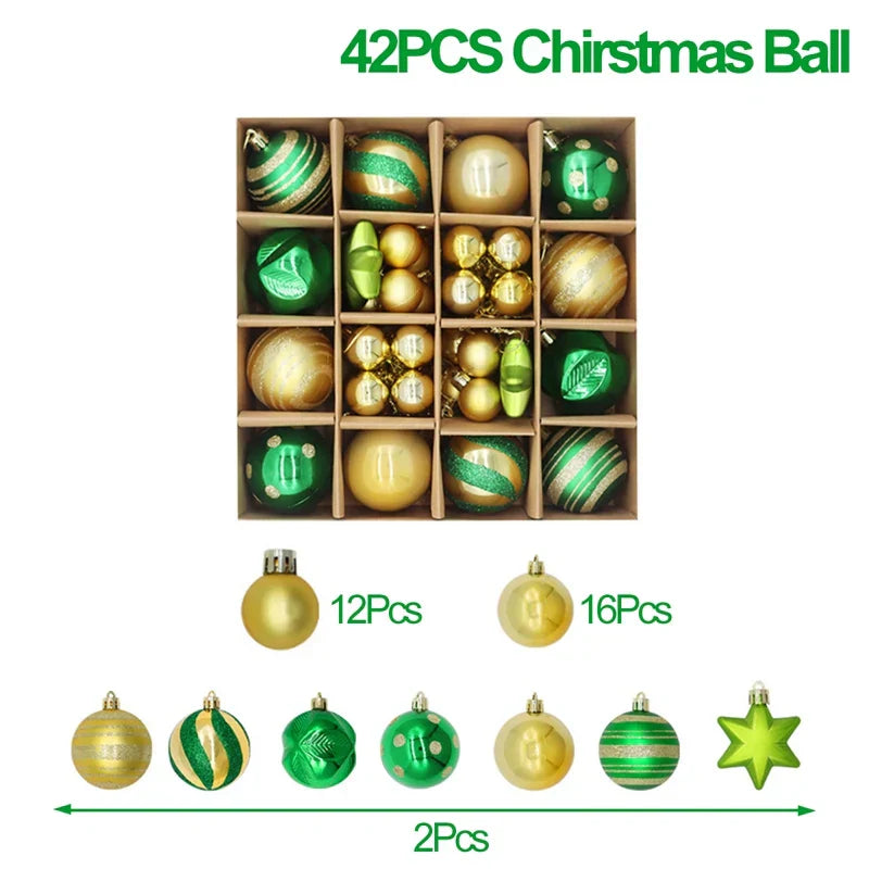 Boules de Décoration de Sapin de Noël TwinkleTree