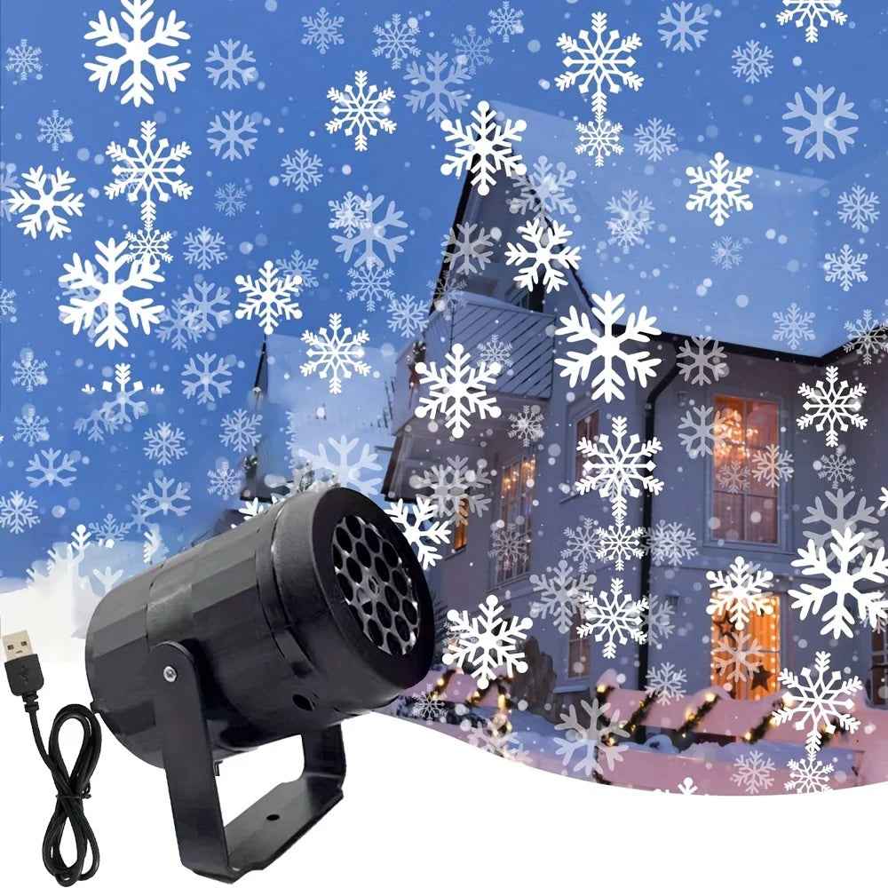 SnowflakeDream | Projecteur de flocons de neige USB